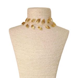 Choker hojas pequeñas